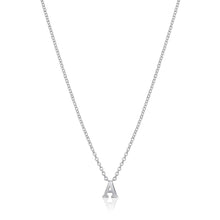 Load image into Gallery viewer, Initial Necklace White
