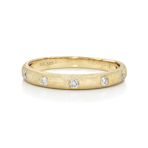 Satin Diamond Ring