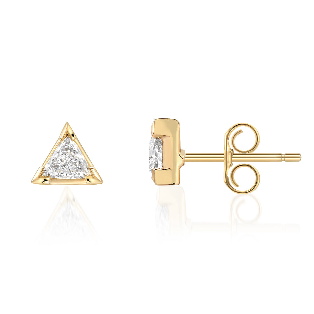 Trillion Earrings