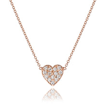 Load image into Gallery viewer, Pavé Heart Necklace
